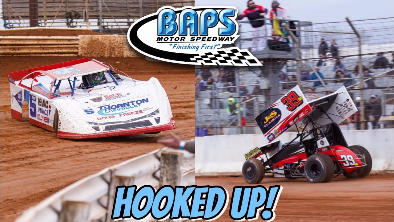 BAPS Motor Speedway 410 Sprint Cars & Limited Late Models | Highlights 3/15/2026