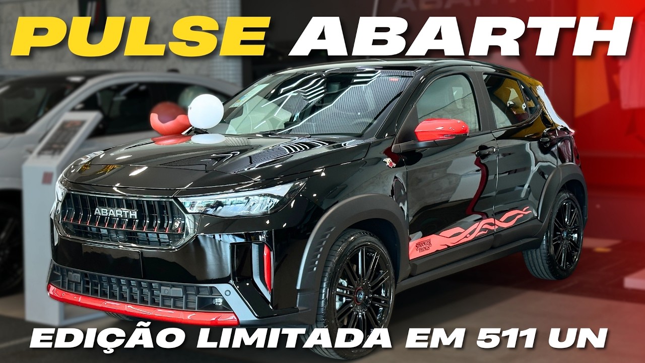 PULSE ABARTH 2026 - Edição STRANGER THINGS Limitada em 511 Unidades!