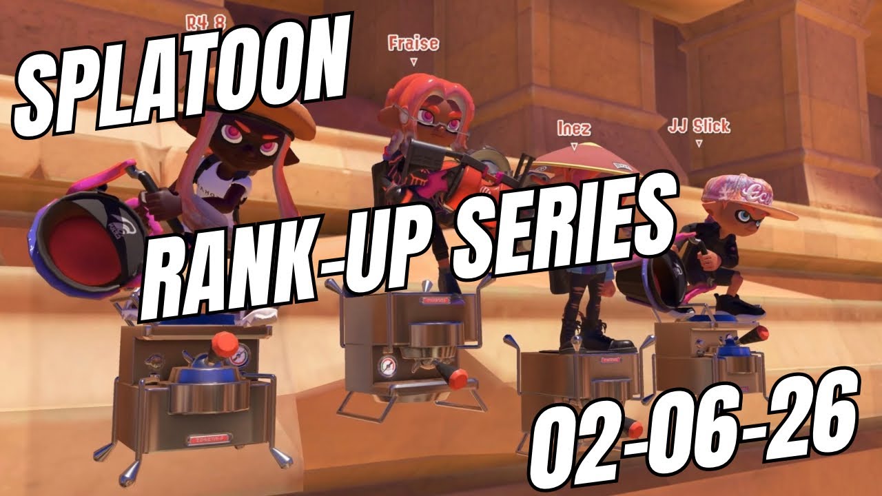 Sub-Optimal. Splatoon 3 Gameplay, Rank-Up Series 02-06-26