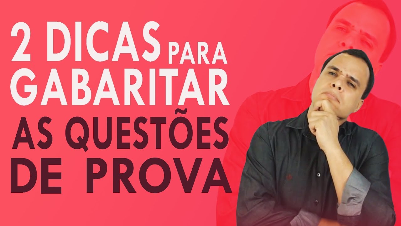 Dicas para Gabaritar as Provas de Concursos P&uacute;blicos
