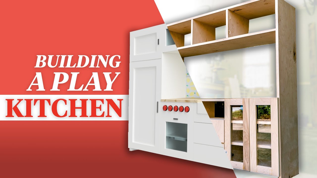 How to Make a Kids Play Kitchen: The Frame/Doors/Drawers!