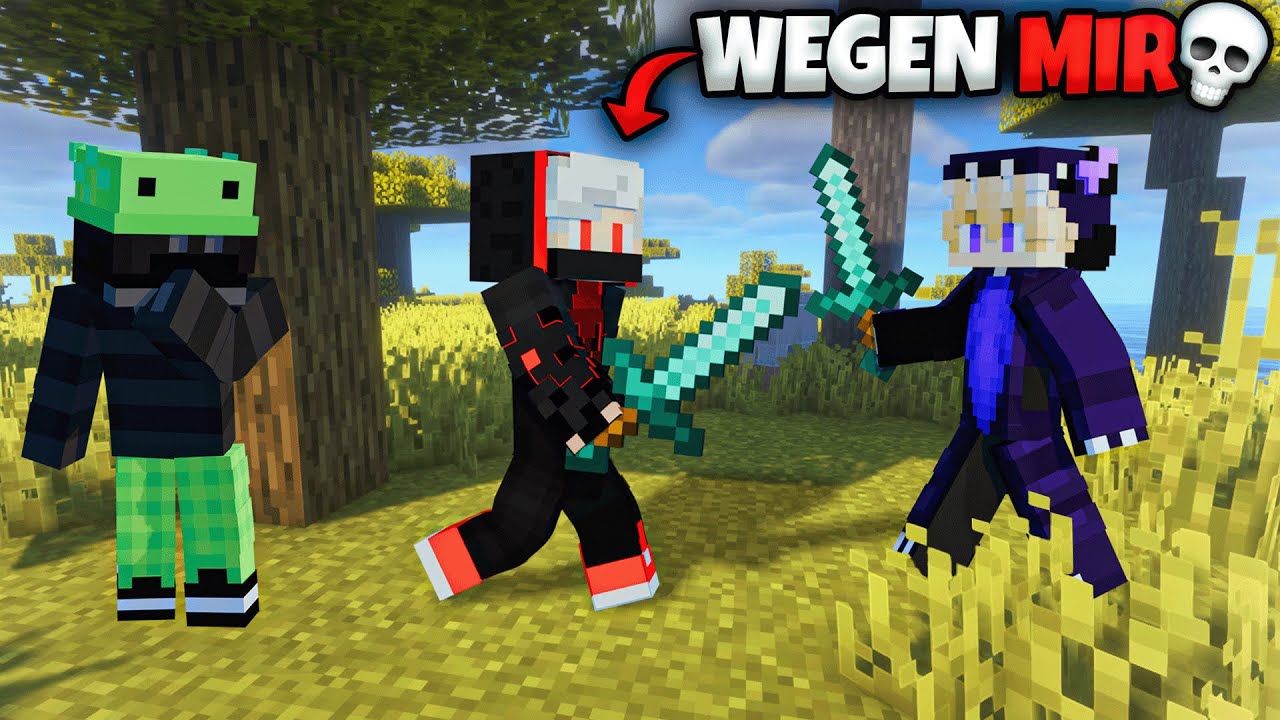 Ich habe einen KRIEG auf dem Royal SMP verursacht...