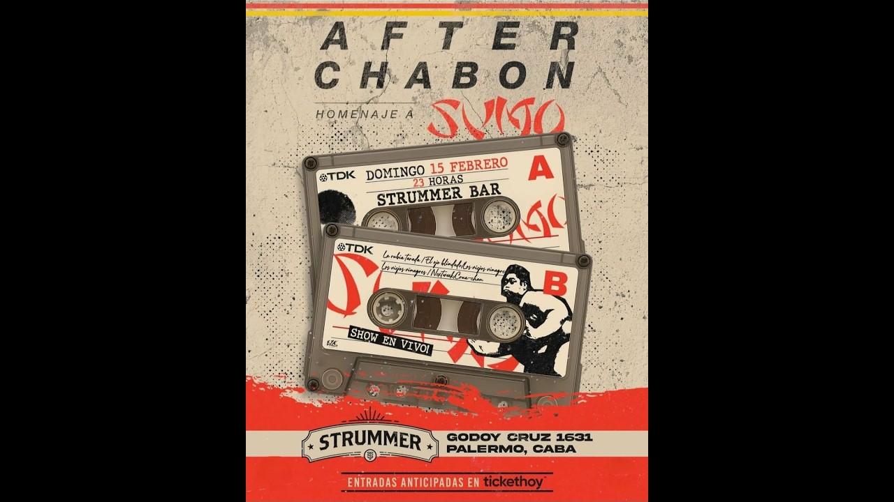 After Chabon *Strummer Bar*