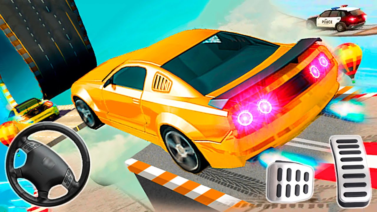 Impossible Stunts Tracks - Car Stunt Racing 2021 - Android Gameplay