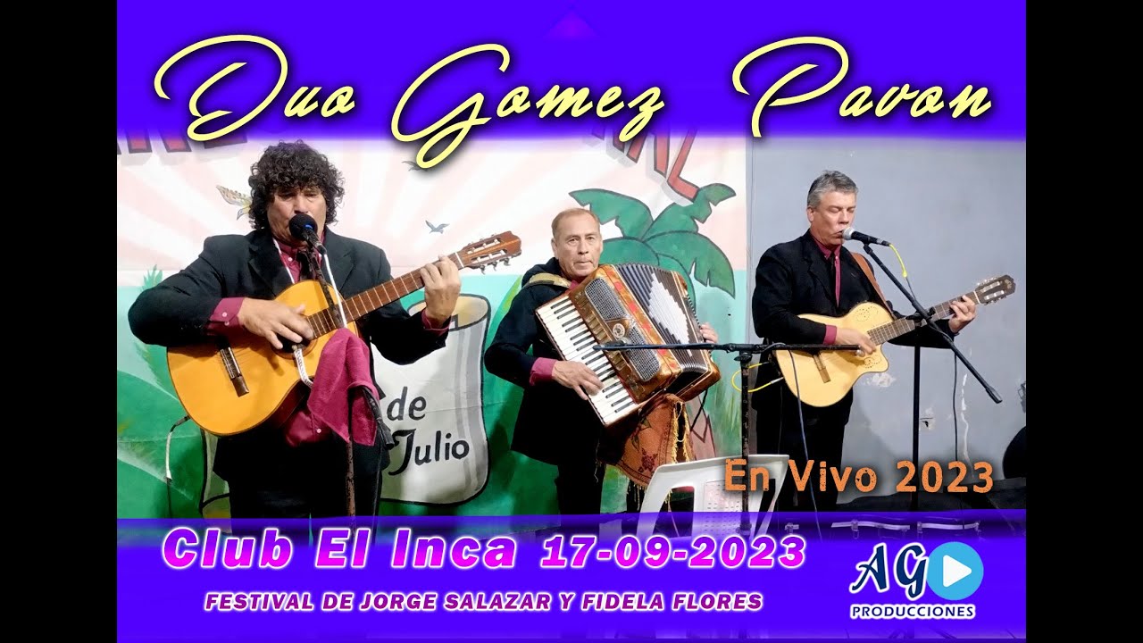 DUO GOMEZ PAVON EN VIVO 2023 | CLUB EL INCA Solano - Bs. As. 17-09-2023 Chamamé Bien romantico! 💘😉💥