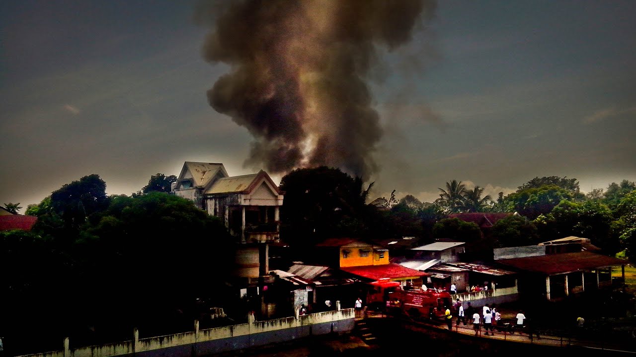 Infanta, Quezon: Sunog sa Bantilan