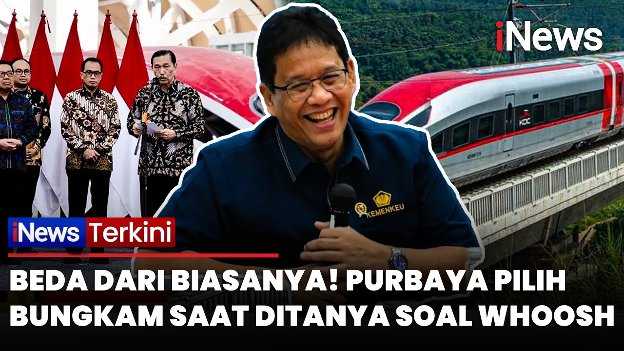Purbaya Ogah Jawab Pertanyaan soal Whoosh Usai Rapat DPD: Jangan Tanya Saya