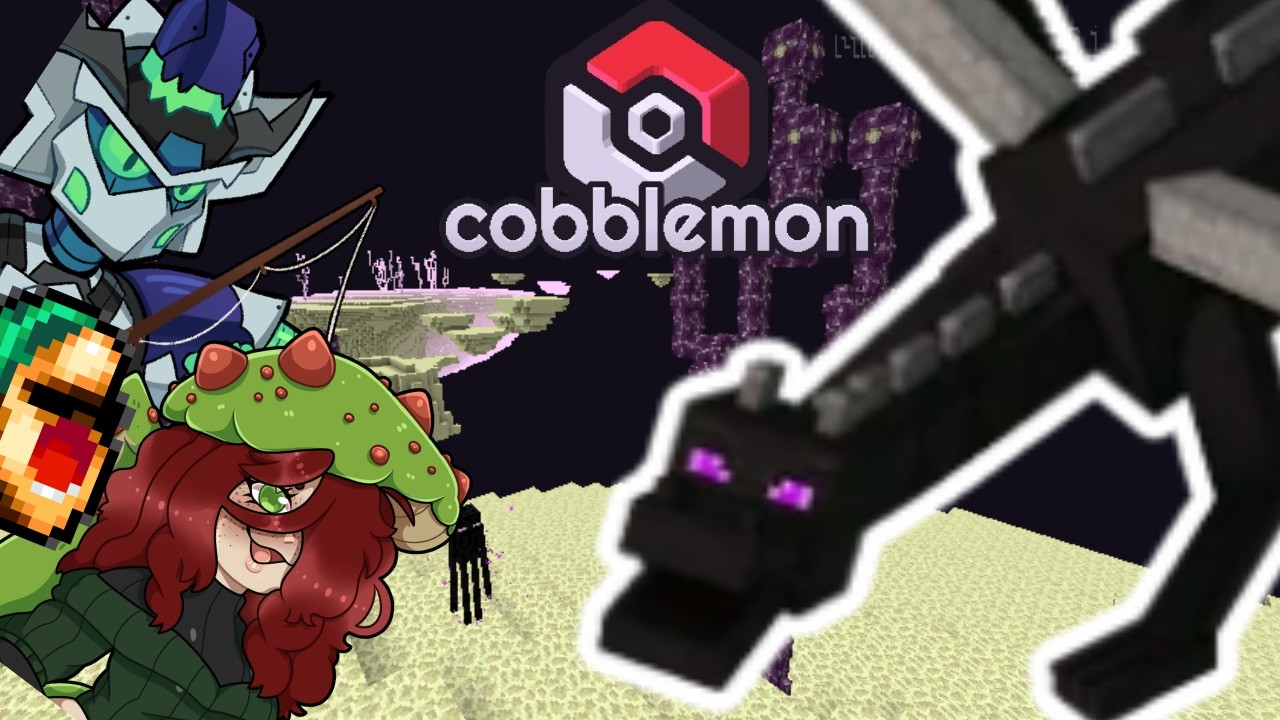 We Beat The Ender Dragon! | Cobblemon | Finale! (Full VOD)