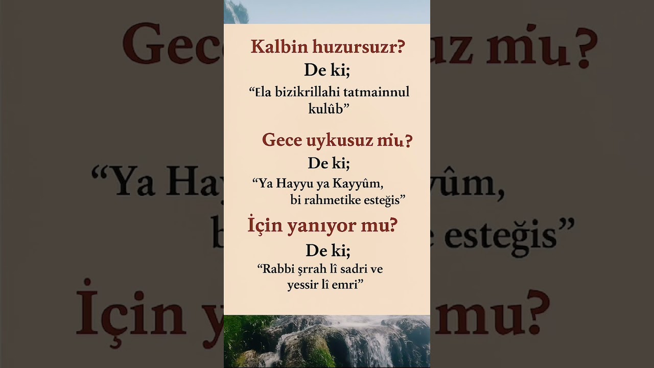 Kalbe Şifa Dualar 🌿                                                     #amin #dua #allah #shorts