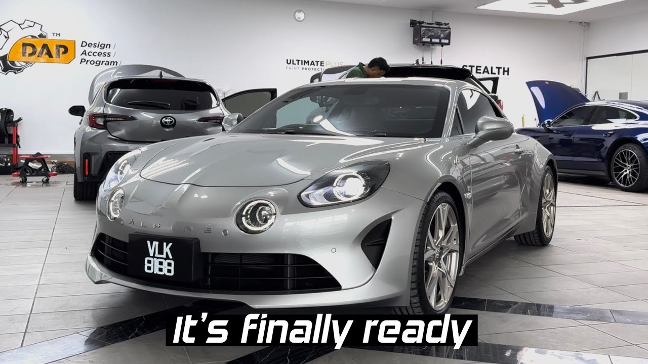 Garage Update: The Alpine A110 is finally ready for its first Mountain run! | EvoMalaysia.com
