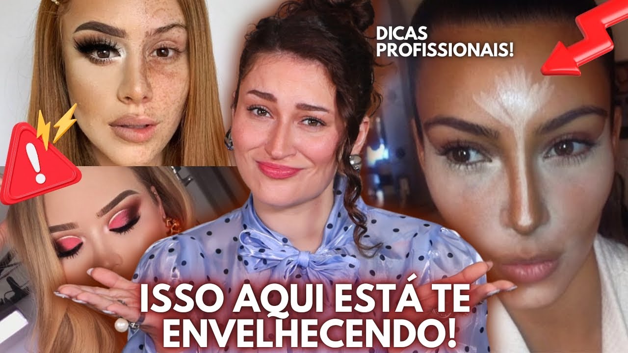 T&eacute;cnicas de Maquiagem que Est&atilde;o ULTRAPASSADAS e Te ENVELHECEM! Duda Fernandes