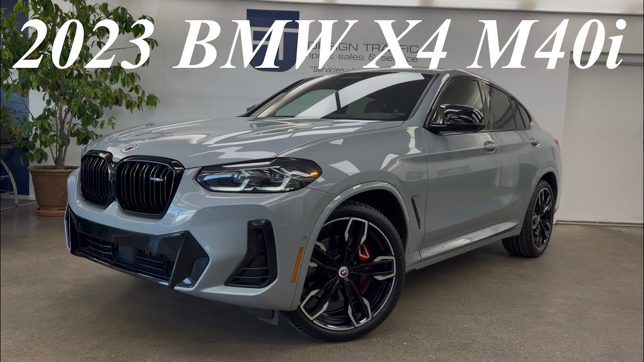 2023 BMW X4 M40i