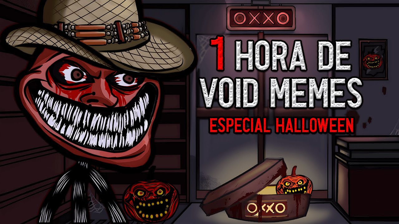 1 HORA CON LOS MEJORES VOID MEMES PARA PASAR HALLOWEEN 🎃