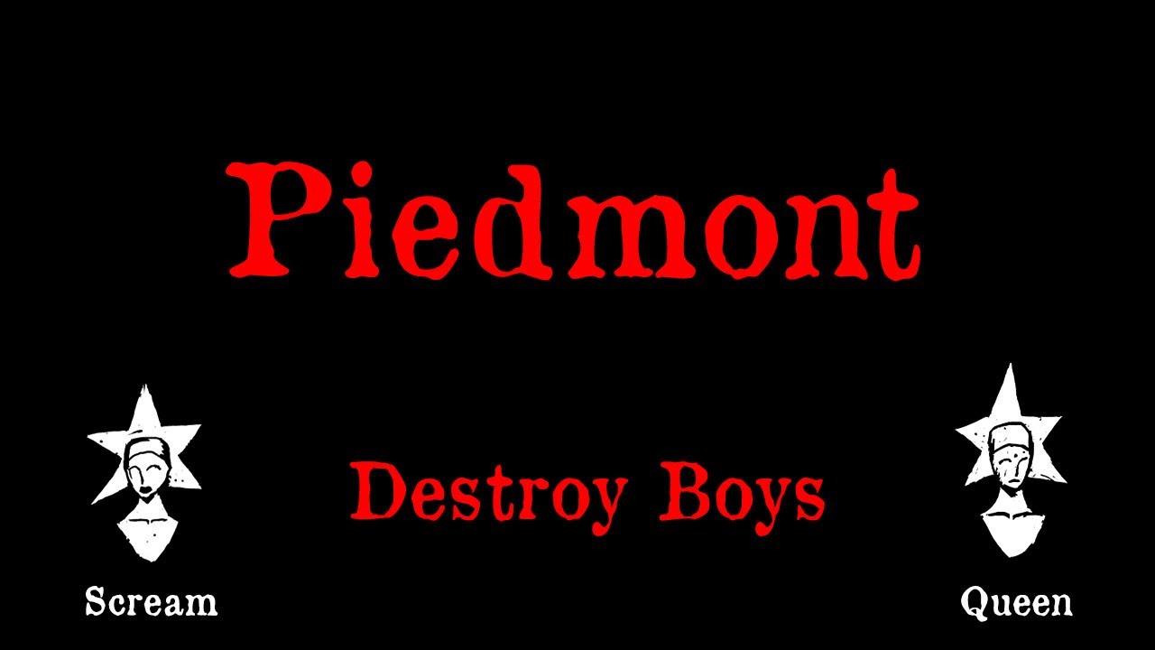 Destroy Boys - Piedmont - Karaoke