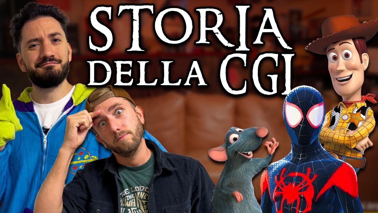 LA STORIA DELLA CGI: da TOY STORY a Spider-man Into the SPIDERVERSE ft.@151eg | TECNICHE MALEDETTE