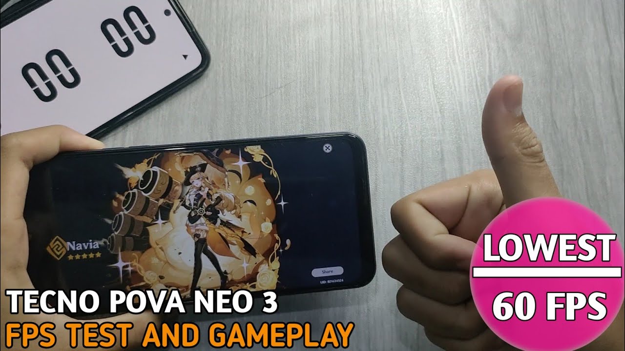 TECNO POVA NEO 3 MEDIATEK HELIO G85 GENSHIN IMPACT GAMEPLAY | LOWEST 60 FPS