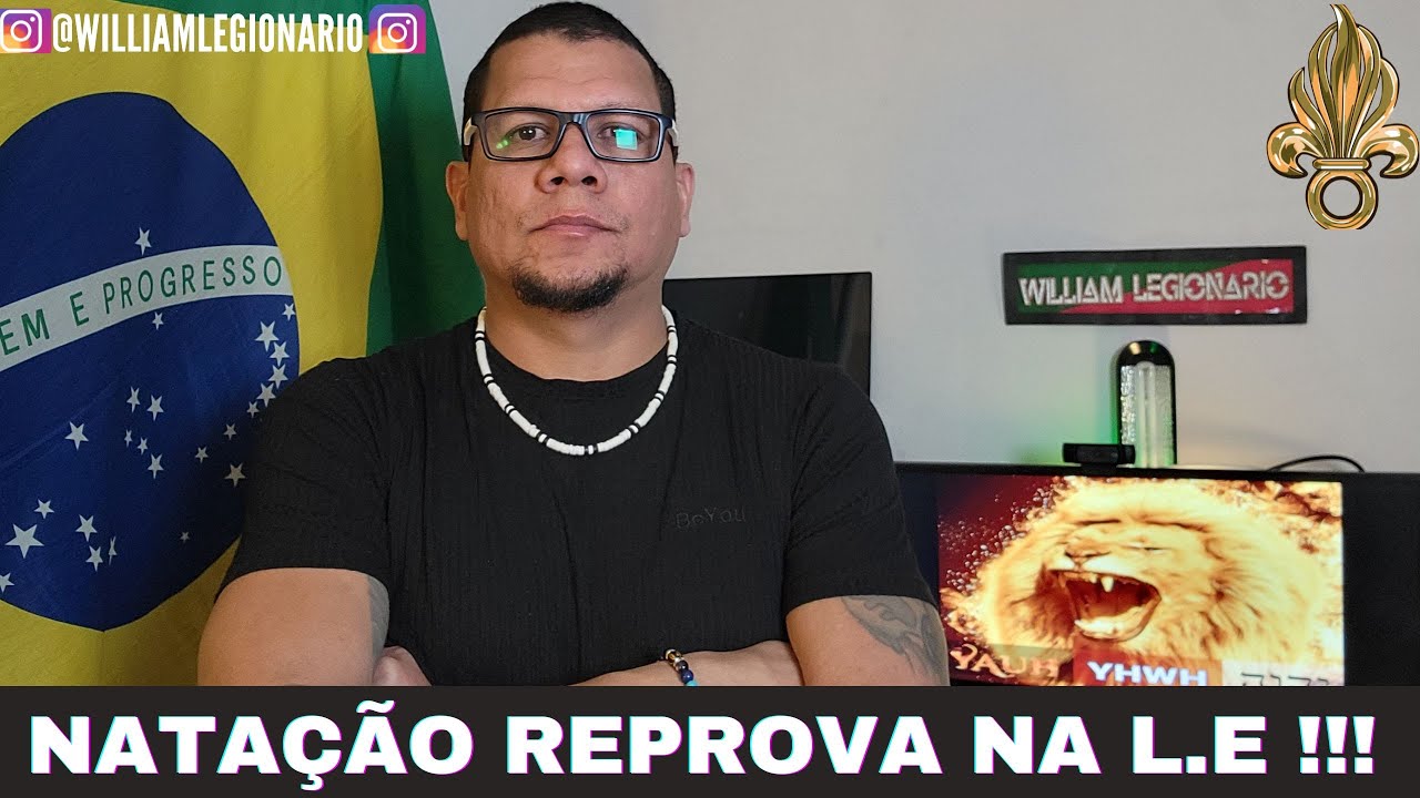 Natação Reprova na Legião !!!!