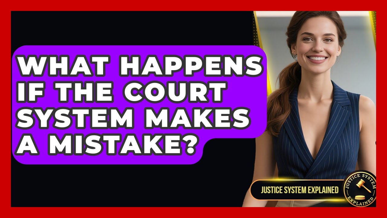 What Happens If the Court System Makes a Mistake? | Justice System Explained