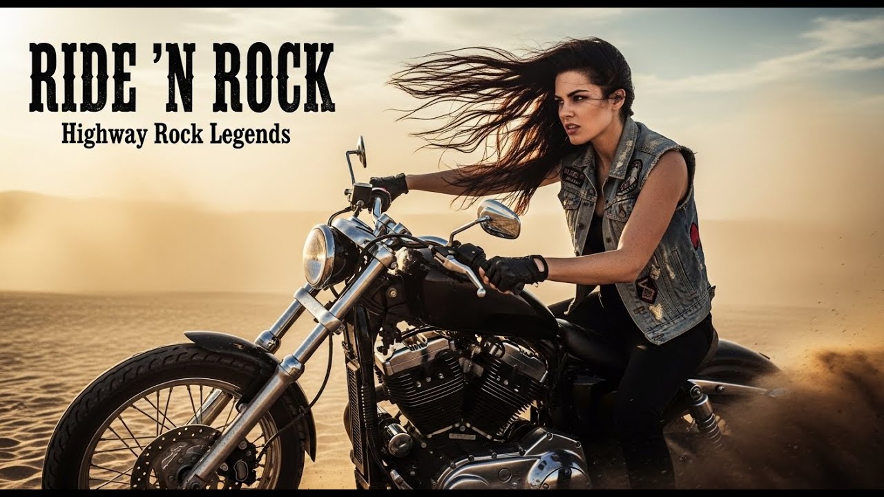 Best Rock N Roll Music 🎸 Ride ’N Rock 🔥 Loud Roads, Rebel Souls