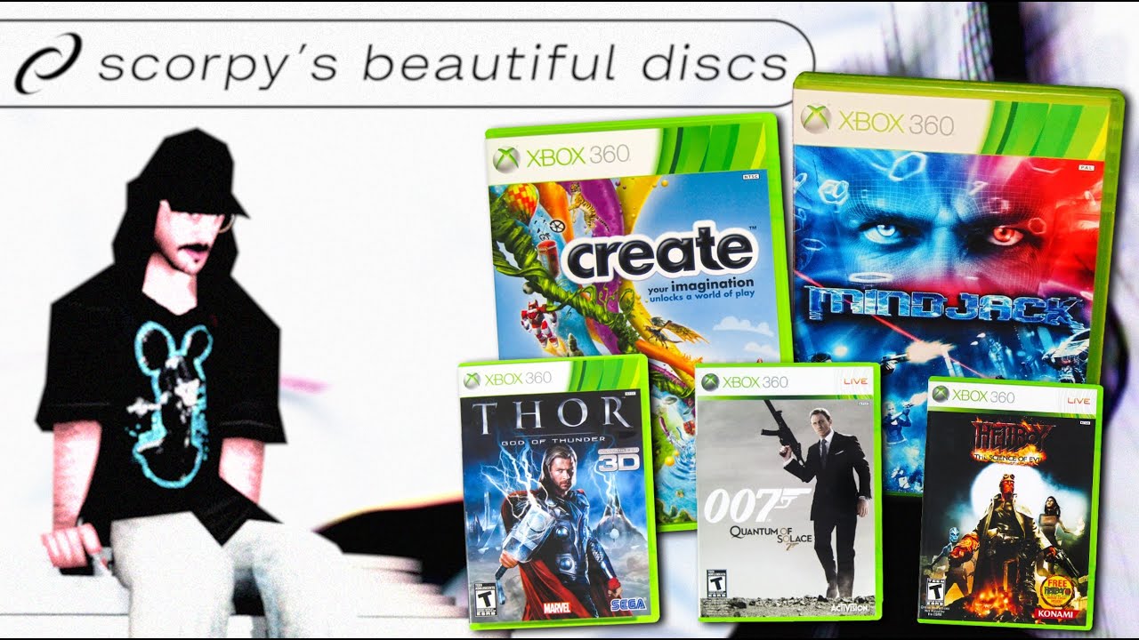 Exploring Forgotten Xbox 360 Games - SCORPY'S BEAUTIFUL DISCS #2