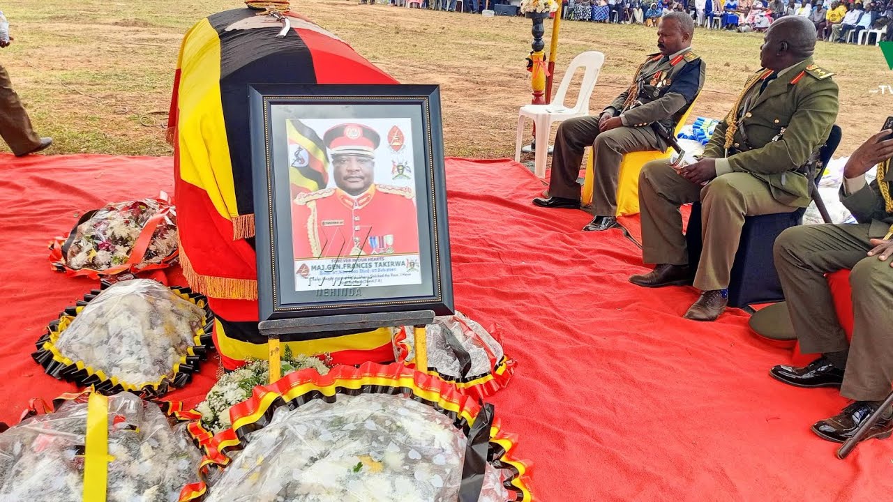 LIVE: THE BURIAL OF MAJ GEN. FRANCIS TAKIRWA| FEBRUARY 12, 2026