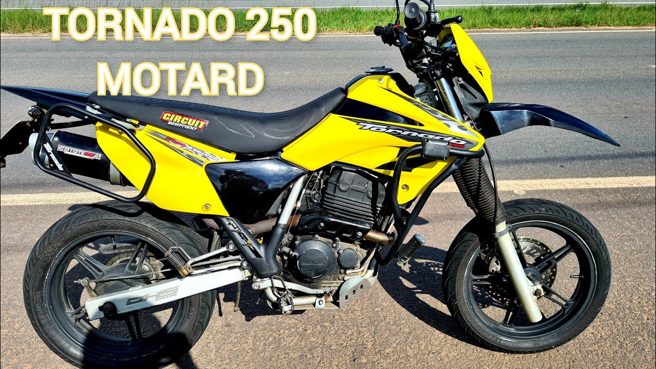HONDA TORNADO 250 MOTARD/ANDOU BEM?MEU.TOP SPEED