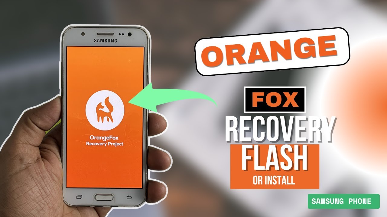 How to Install Orange Fox Recovery | How to Flash Orange Fox Recovery in Samsung j5 | 2025