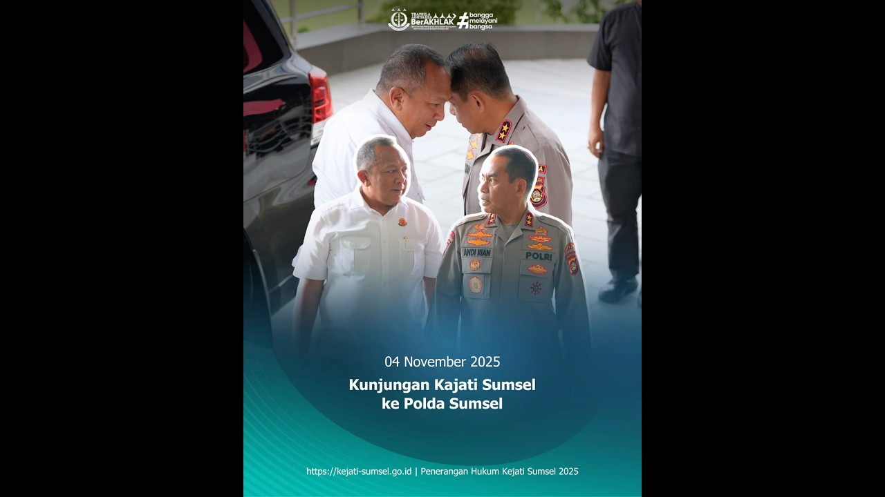 KAJATI SUMSEL KUNJUNGAN KE POLDA SUMSEL