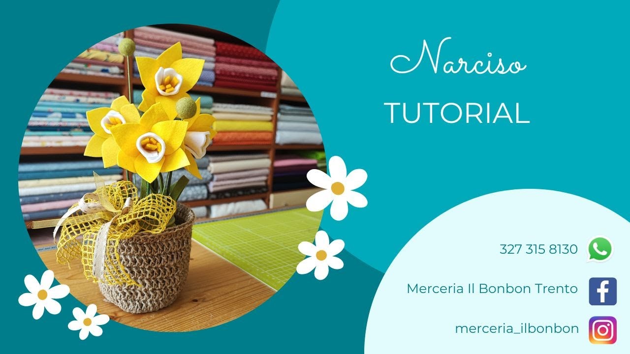 Fiore Narciso 💛 TUTORIAL