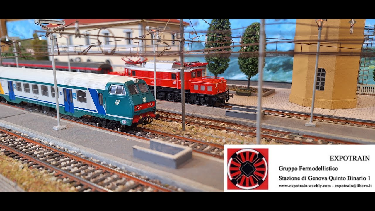 Transiti modellistici sul plastico ExpoTrain e reali di giugno 2024