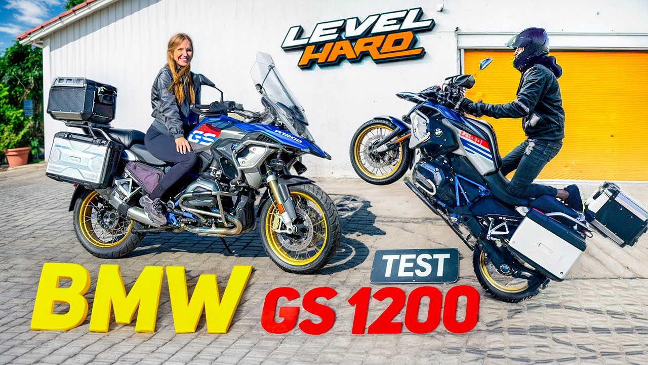 UCZĘ SIĘ WHEELIE NA BMW GS 1200 LEVEL HARD