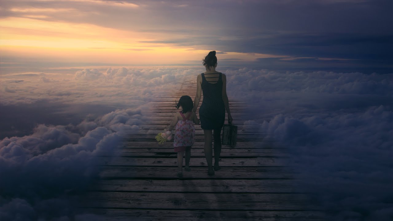 iPad Pro - Affinity Photo tutorial - walking in the clouds