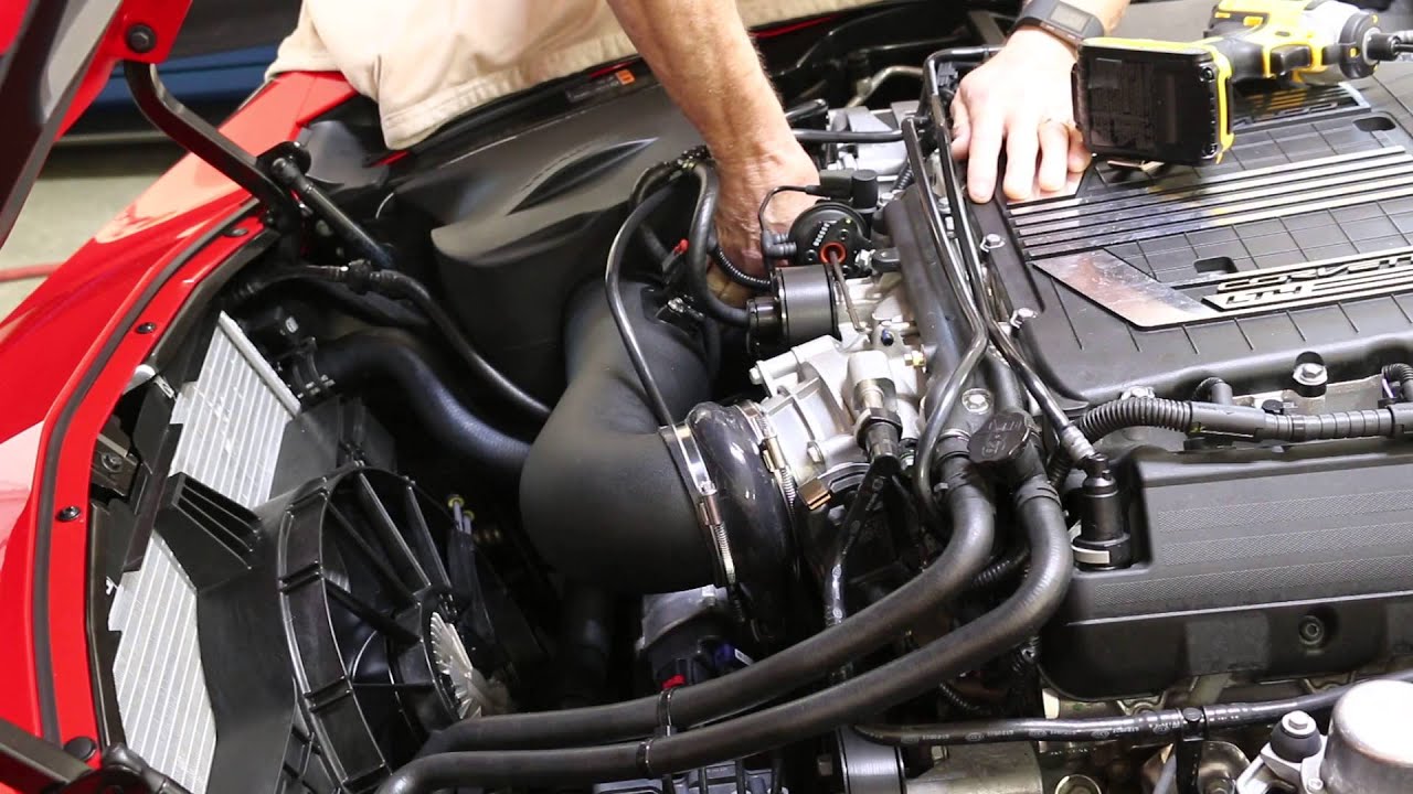 Halltech Stinger-RZ CAI Induction for the C7 Z06 Installation
