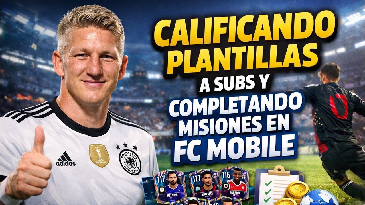 🔴 Calificando plantillas a subs y completando misiones en fc mobile 🔥