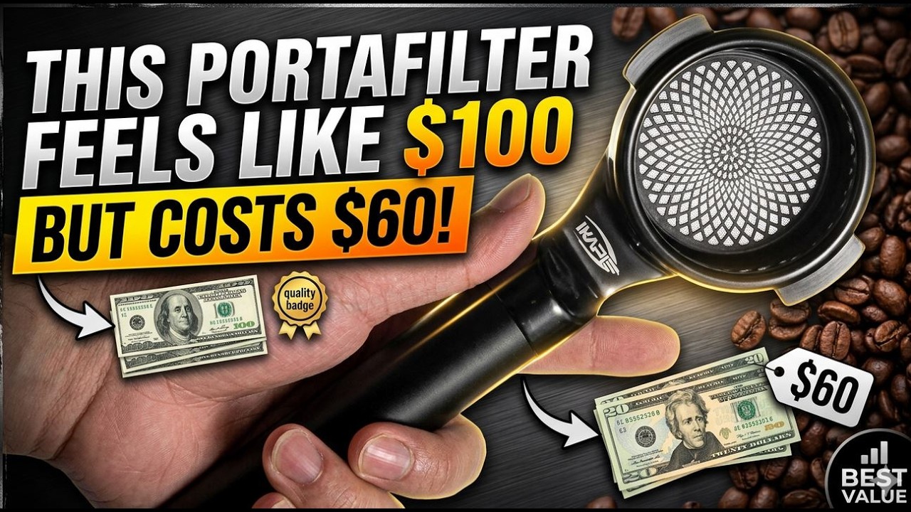 Этот портафильтр выглядит на 100 долларов, но стоит 60.