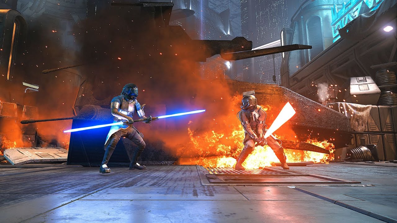 STAR WARS JEDI SURVIVOR Lightsaber Enemies Infighting