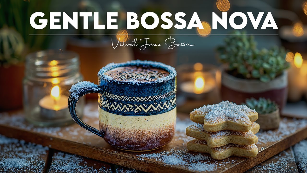 Cozy Winter Jazz Coffee Session ☕❄️ Gentle Bossa Nova Rhythms for Snow Day Relaxation & Study