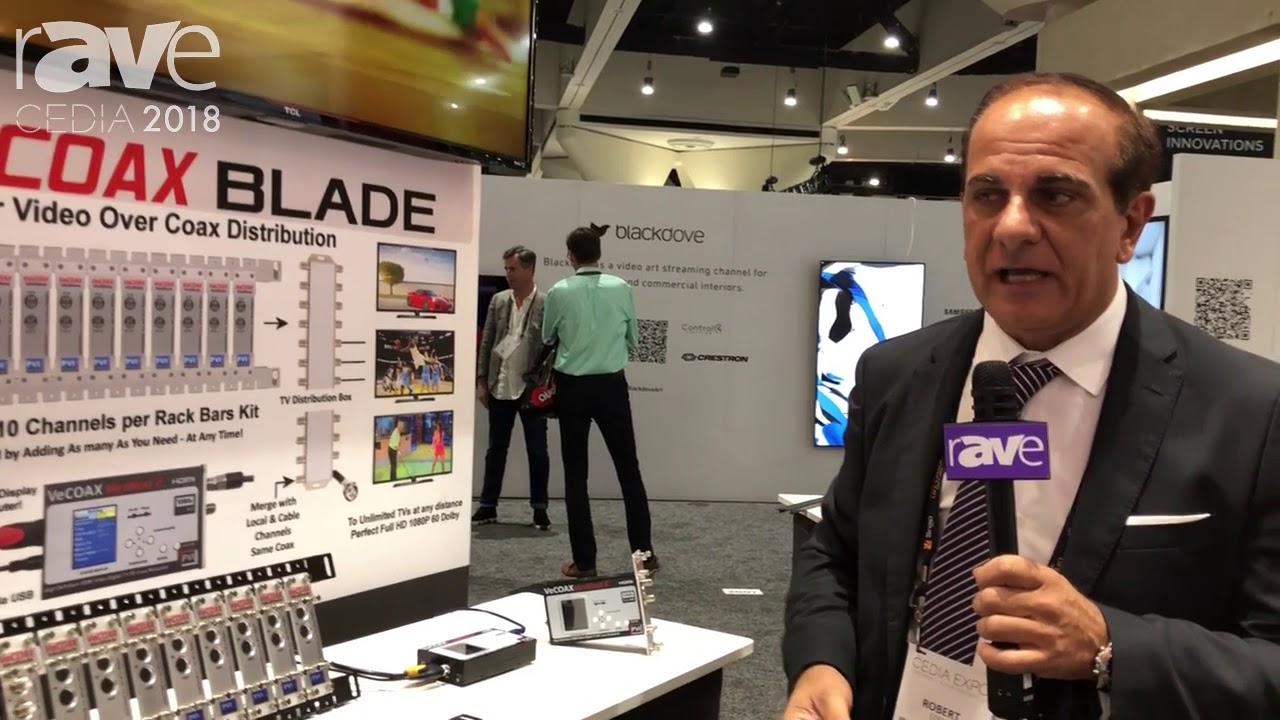 CEDIA 2018: Pro Video Instruments Discusses VeCOAX Blade System for IPTV Applications