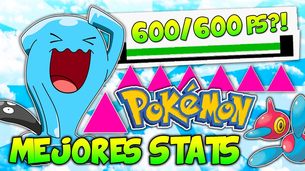 TOP 5 POKÉMON MÁS FUERTES EN CADA ESTADÍSTICA 💪