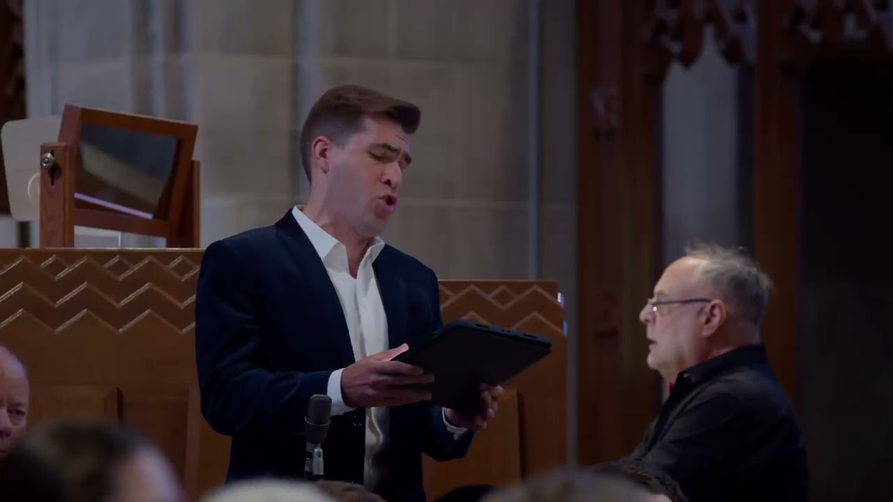 Five Mystical Songs Mvt. 1 Easter, featuring Edmund Milly, baritone
