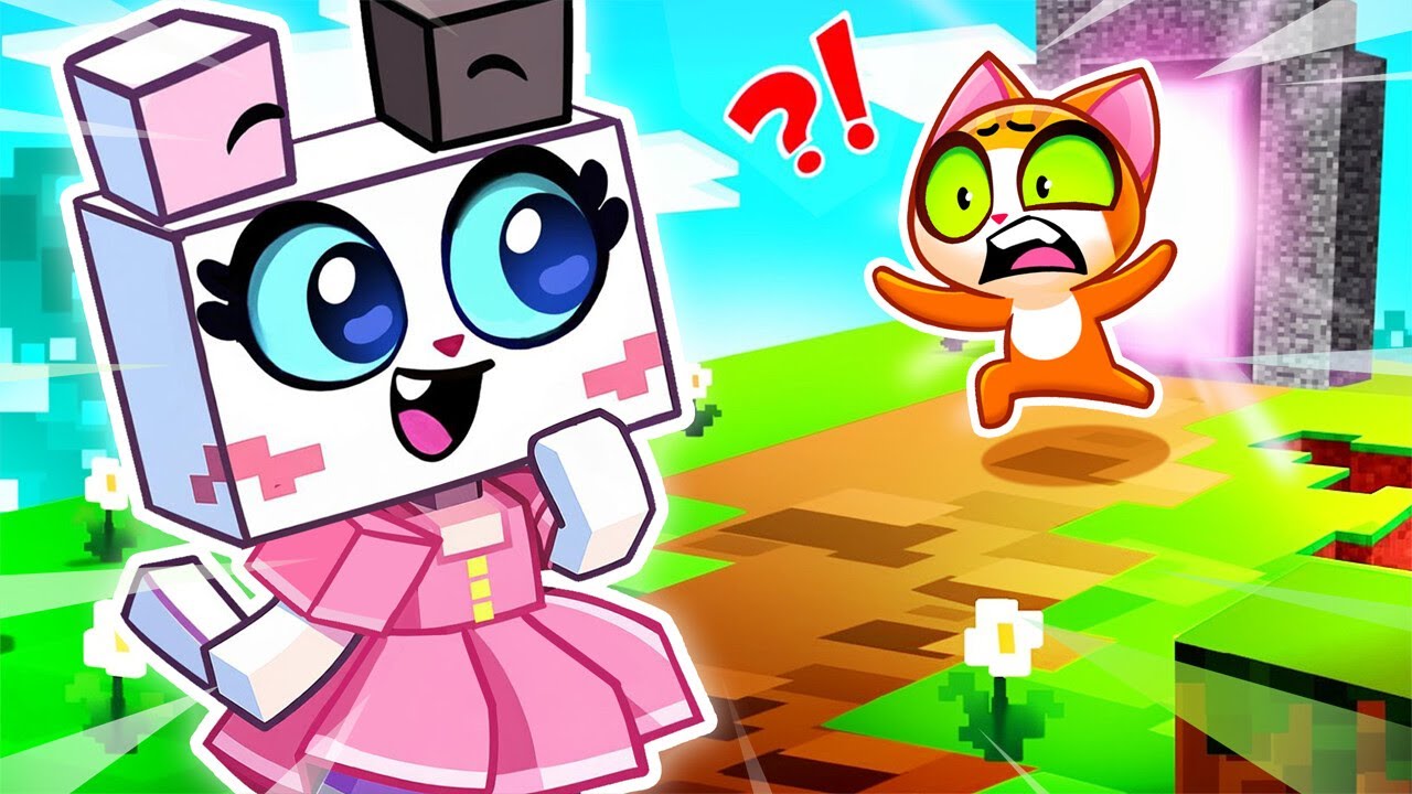 ✨ Magic Game in Minecraft! 😺 Leo & Lucy’s Fun Adventure | Kids Cartoon