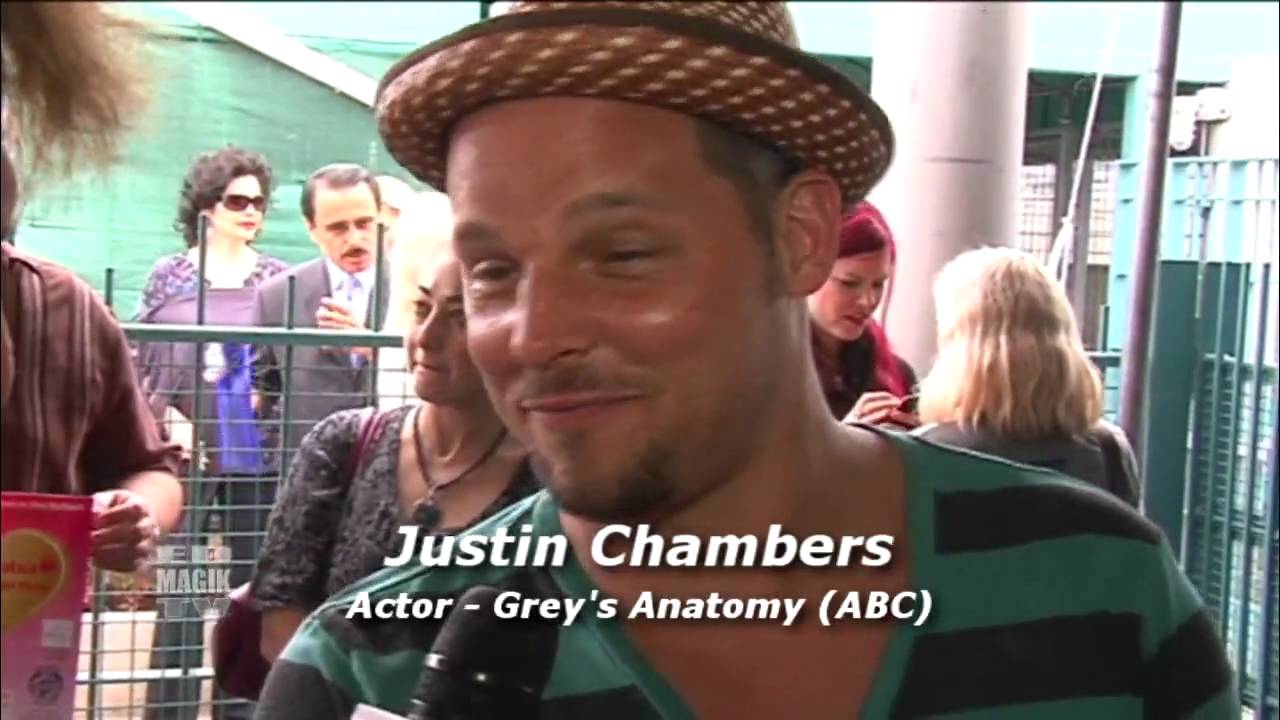 Justin Chambers Celebrity Interview at L.A. Animal Shelter