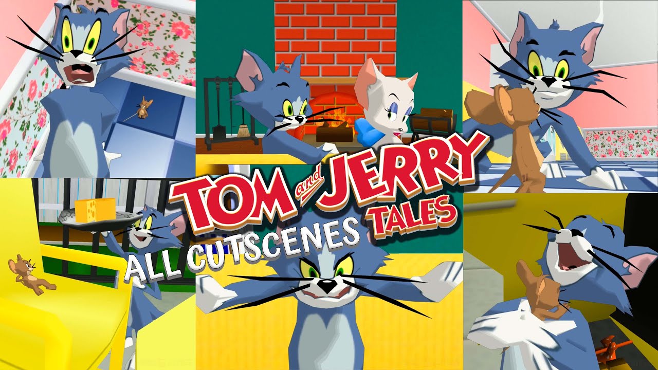 Tom and Jerry Tales - Nintendo DS All Movie Cutscenes | Classic Cartoon Game