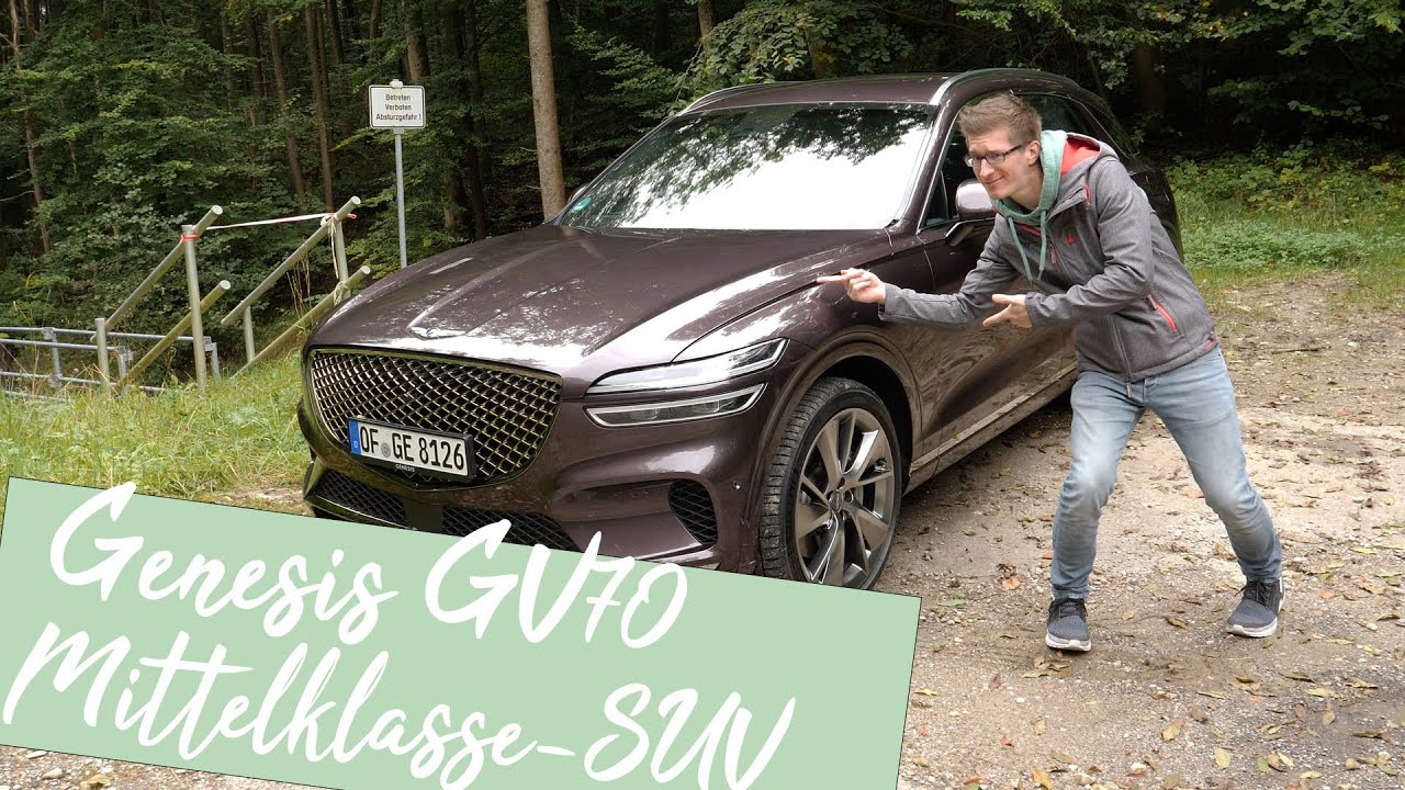 Luxus SUV zum Sparpreis: Genesis GV70 2.2D AWD AT8 [4K] - Autophorie