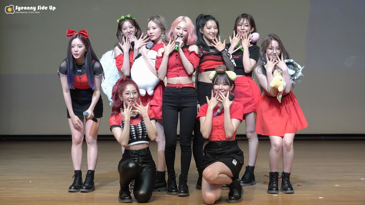 [4K] 190616 프로미스나인 (fromis_9) 로라타임 + FUN! + 엔딩멘트 이서연 직캠 Fancam by Syeonny Side Up @ CTS 팬사인회