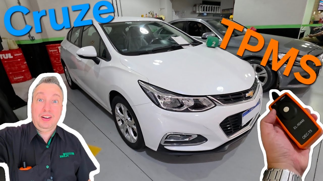 27/01/26 - (DDO) Chevrolet Cruze, como programar sensor TPMS novo (pressão de pneu) #chevrovet #tpms