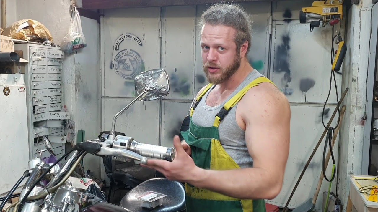#YAMAHA #DragStar 400 - ремонт рулевой колонки.