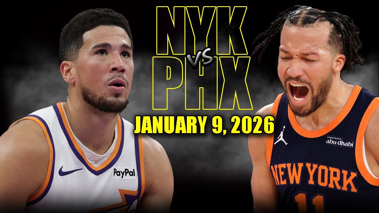 New York Knicks vs Phoenix Suns Full Game Highlights &ndash; January 9, 2026 | NBA Season