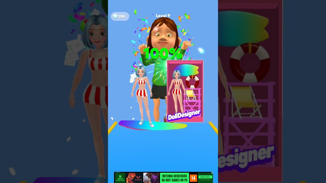 Jogando o jogo da boneca  parte 1