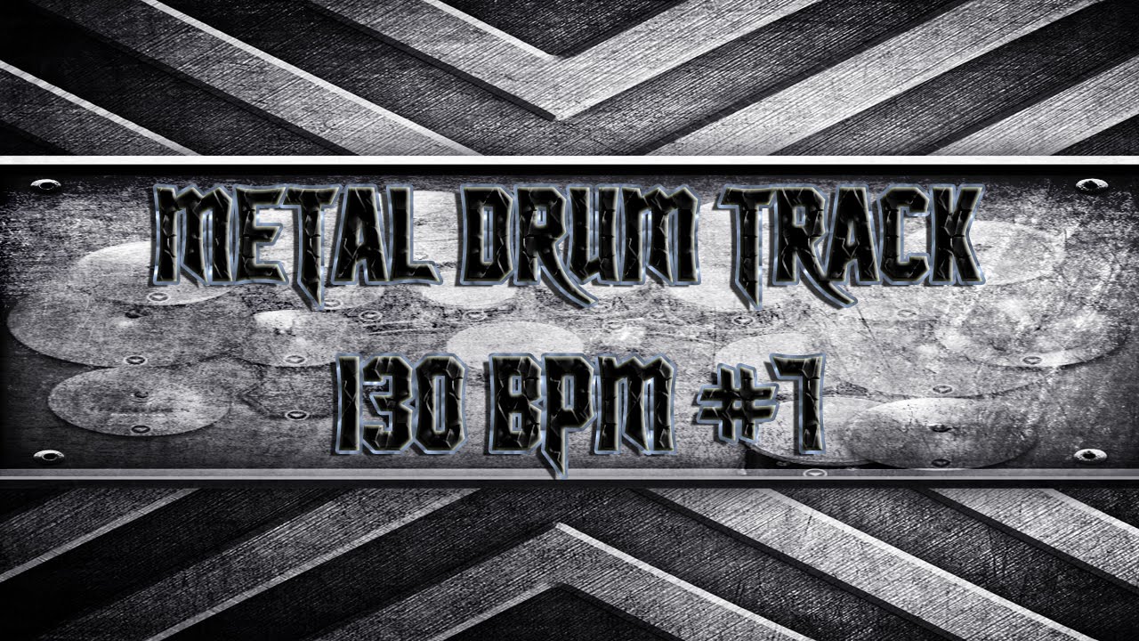 Amon Amarth Style Metal Drum Track 130 BPM (HQ,HD)